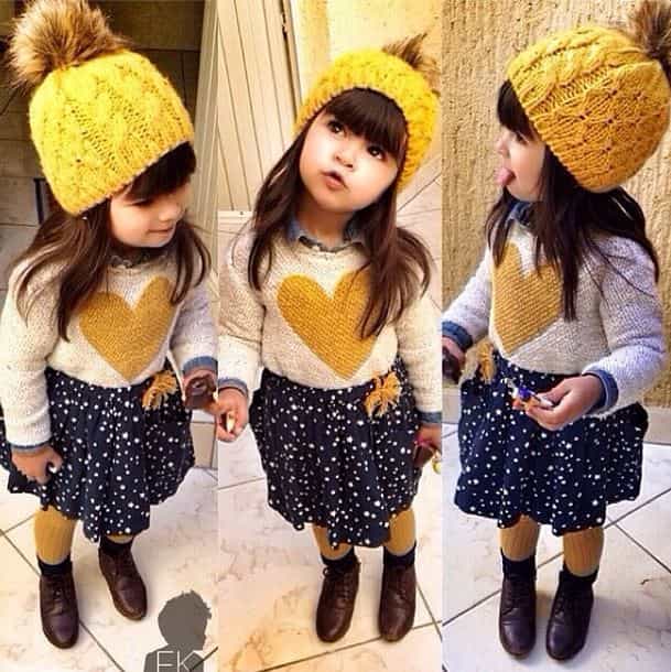 Trendy tots on Instagram? Yes, please. Check out these mini street-style fashionistas