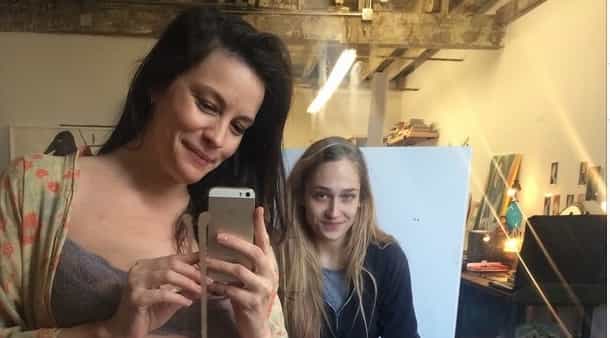 Liv Tyler reveals her bump on Instagram (all in the name of art, of course)