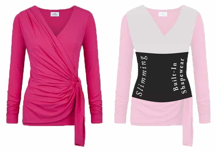 Wardrobe essentials with built-in shapewear. Yes, please