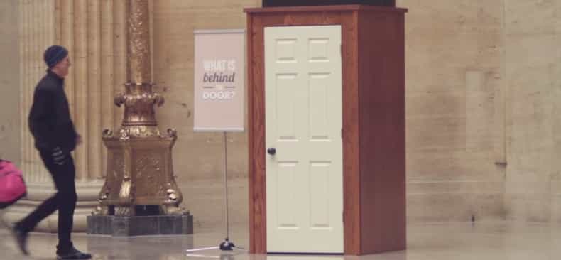 WATCH: You’ll never guess what’s behind this mystery door
