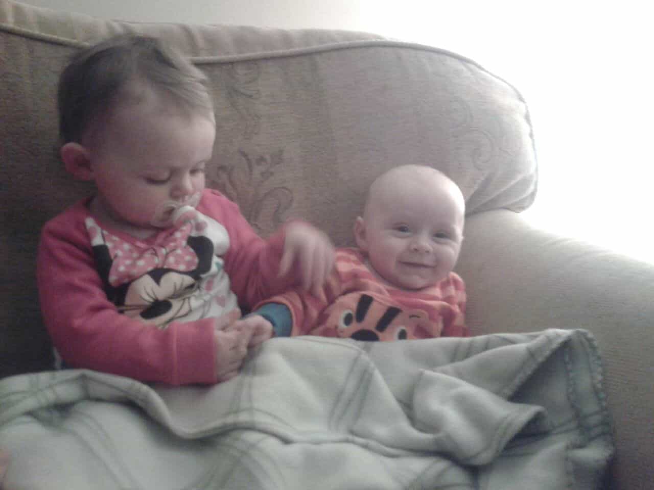 Dad’s on the early shift: A morning with the kids starts well…