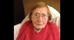 What did 101 year-old Kitty Cotter wear to vote yesterday?