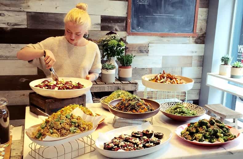 Salad and shopping in one spot? Eh, yes please…