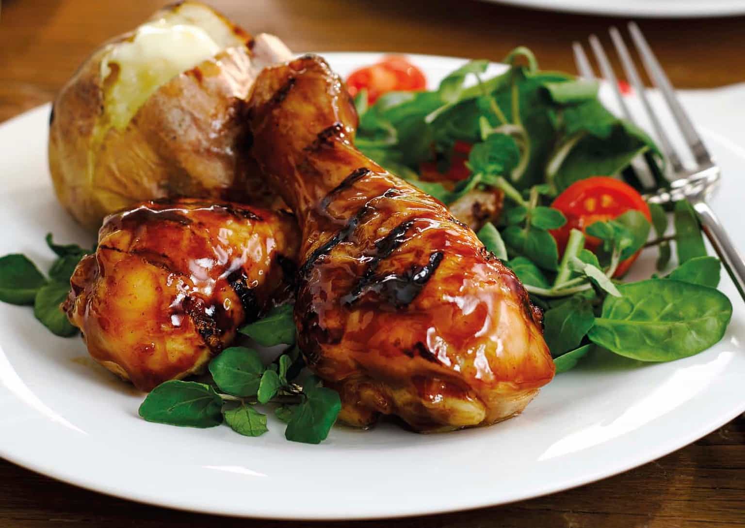 Finger lickin’ good: Sticky Peri Peri chicken wings