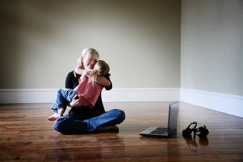 10 intense moments of being a working parent