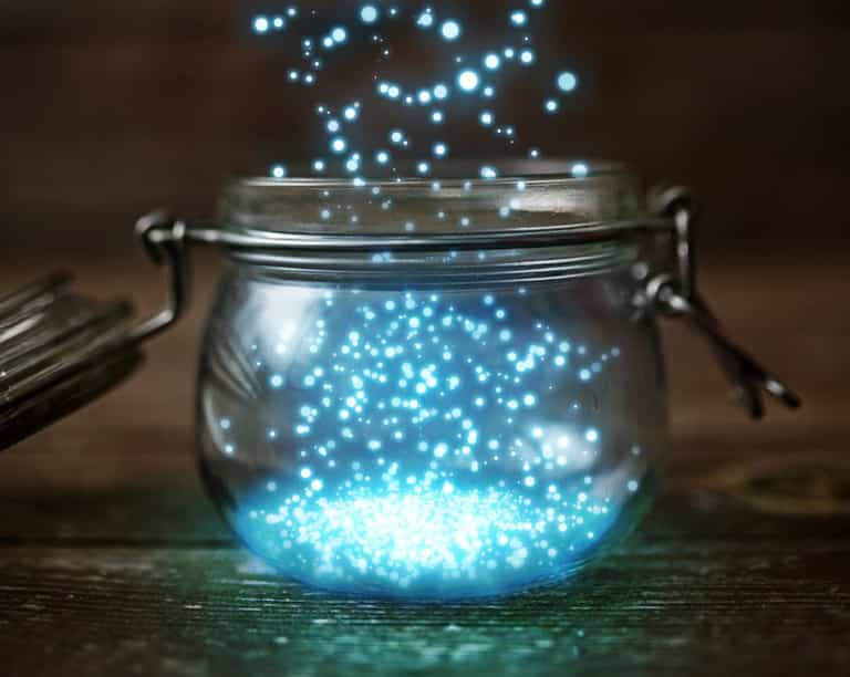 Fairies in a jar: the cutest indoor activity we have ever played