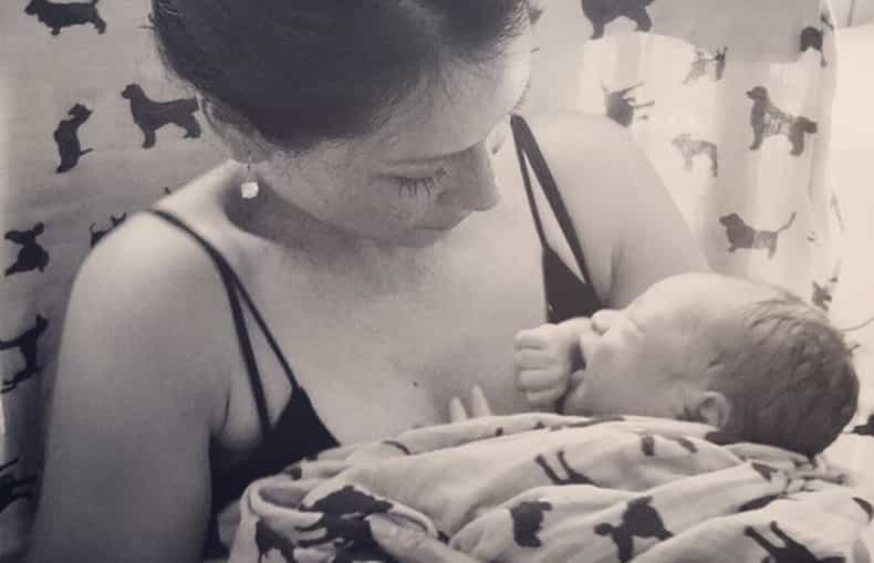 Actress reveals baby joy on Instagram