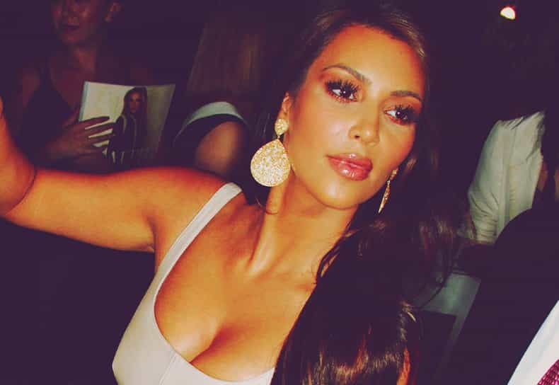 PICS: Kim Kardashian shushed paparazzi to shield her sleeping baba
