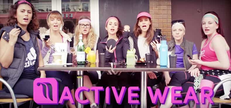 What we ACTUALLY do while wearing yoga pants.