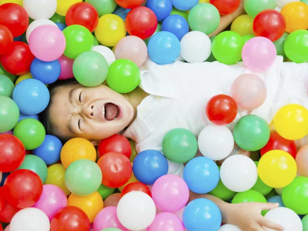 ‘No adults in the ball pit’ unless you work at this inflatable theme park