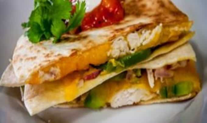 Not sure what to make for dinner? Check out this recipe for Chicken Quesadillas