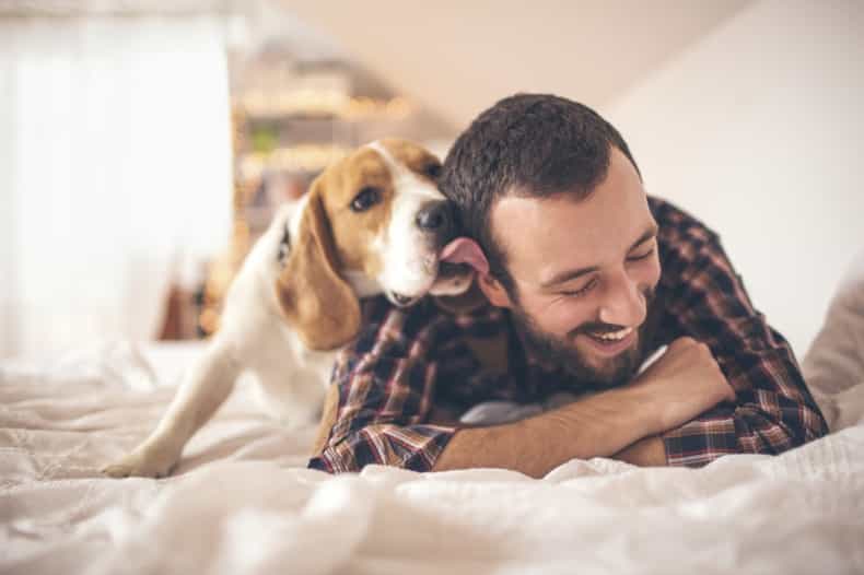 When his wife left him with nothing but the dog, this man found his new calling