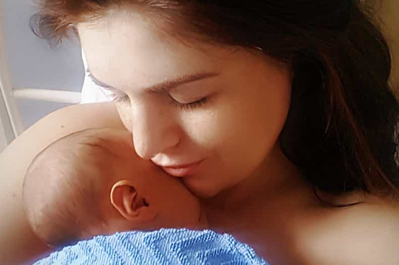 Síle Seoige brings baby Cathal to his first All-Ireland final