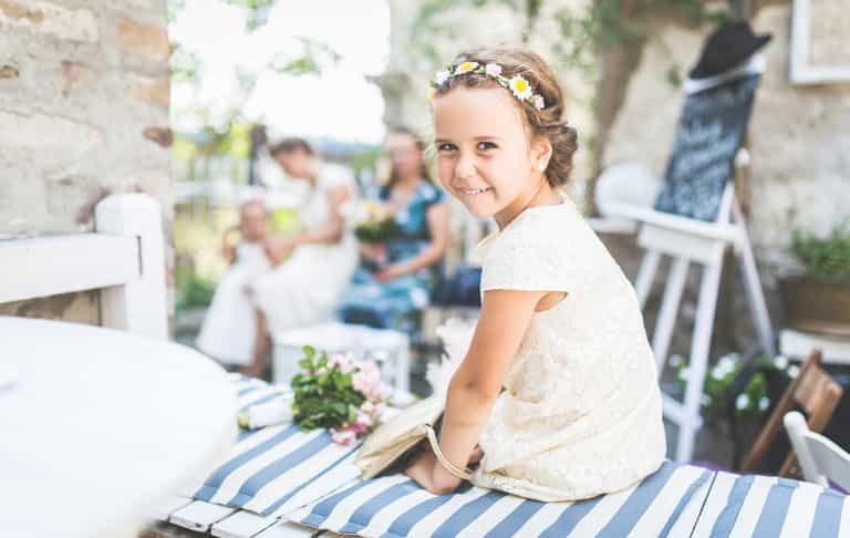This mum is considering a kid-free wedding… except for her own three