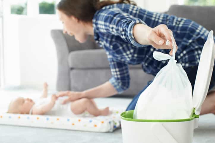 Parents are being warned about the dangers of nappy bags