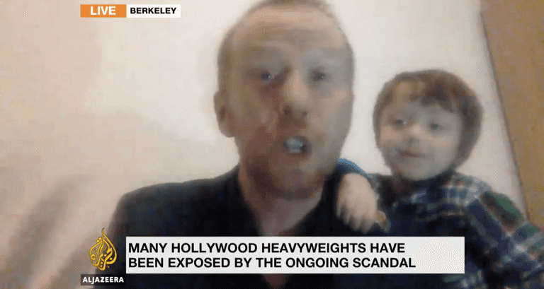 Toddler crashes dad’s TV interview on live TV, weighs in on the conversation