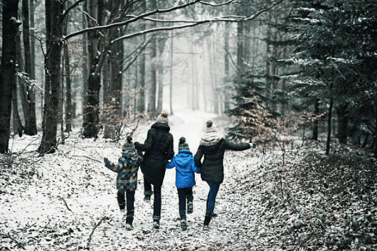 This dad had the most dad-response to cold weather