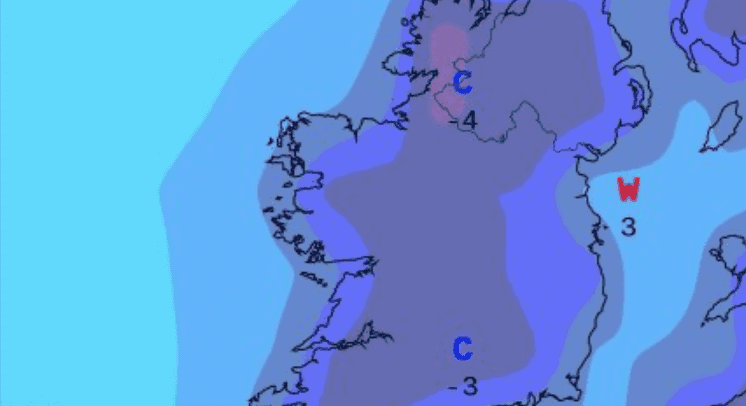 ‘Wintry outbreak and snow showers’ this is the weather we’re in for today