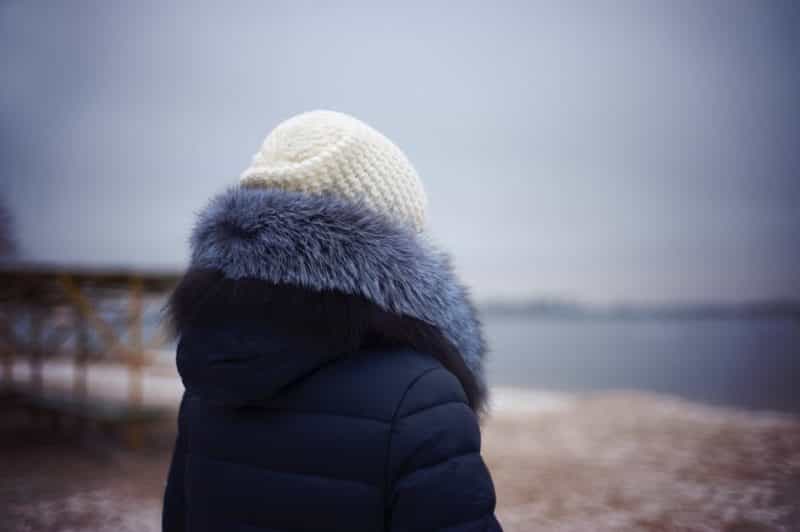 The latest weather forecast shows temperatures plummeting today