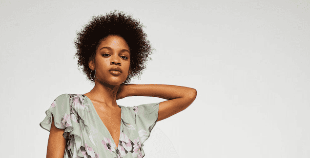 This €60 Mango dress was made to be worn to a summer party with friends