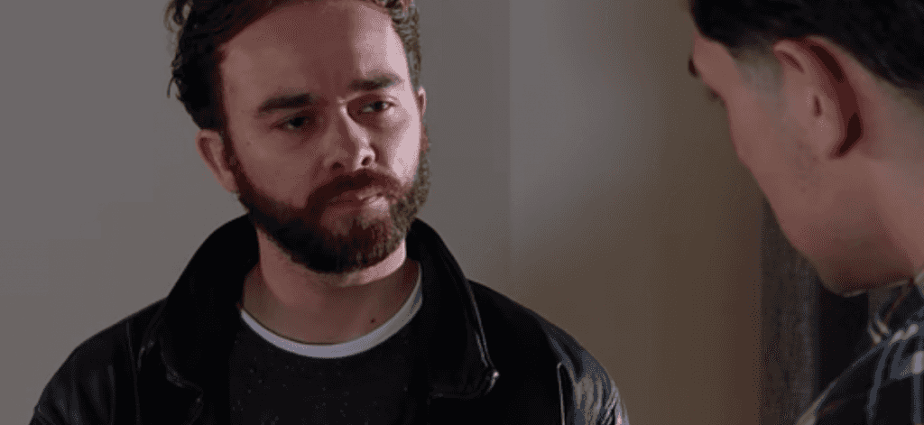 New set pics reveal a major turn in the David Platt male rape storyline