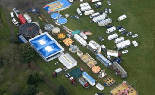 Couple jailed for manslaughter after bouncy castle with girl inside blows away