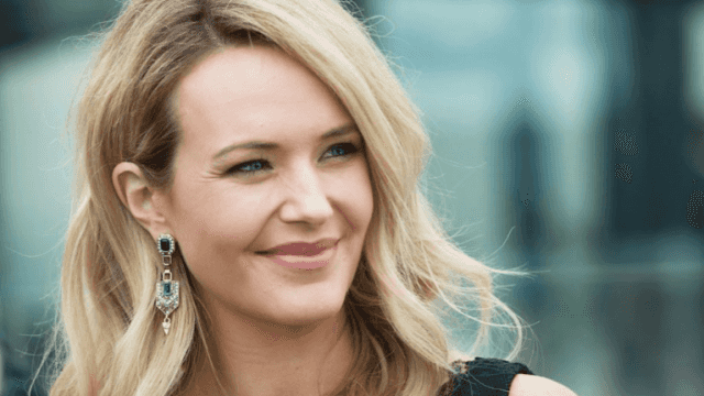 Aoibhín Garrihy glows in pink race day outfit as her due date approaches