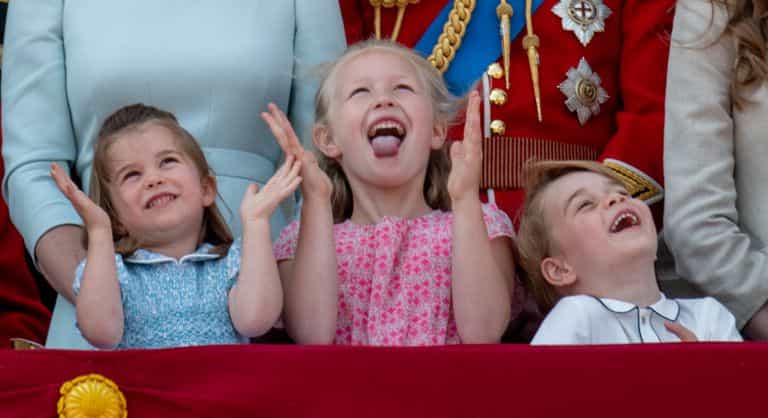 Prince George was quite bold yesterday and the moment is quite funny