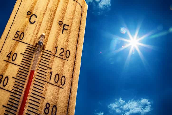 Be careful! Met Éireann issue a High Temperature warning for the entire country