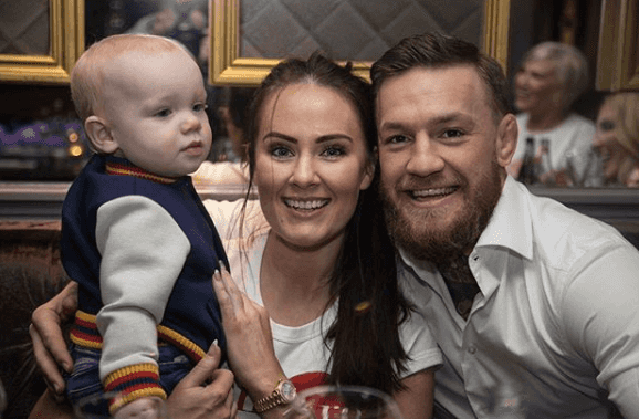 Huge congrats! Conor McGregor and Dee Devlin are expecting their second child