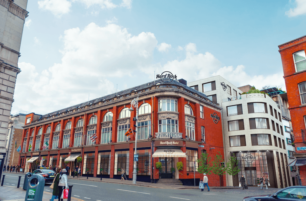 A Hard Rock Hotel is going to be opening in Dublin in 2020