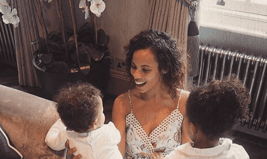 Rochelle Humes wore a €30 New Look dress and it sold out straight away