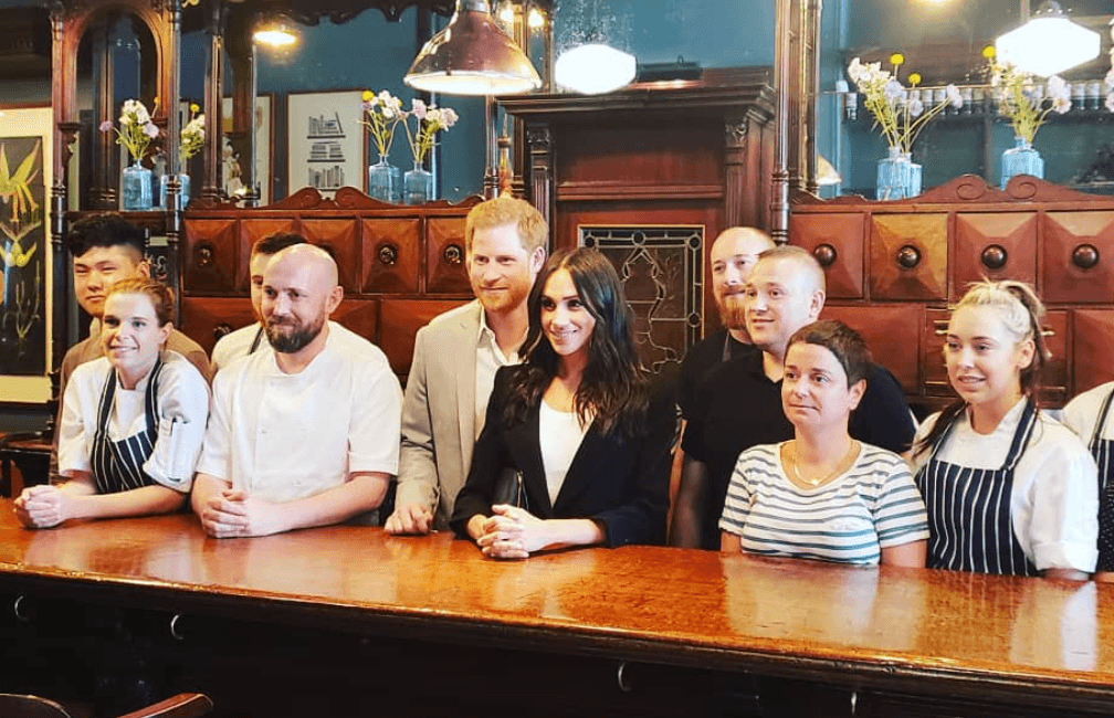 Meghan and Harry ordered a very Irish lunch in a Dublin café today
