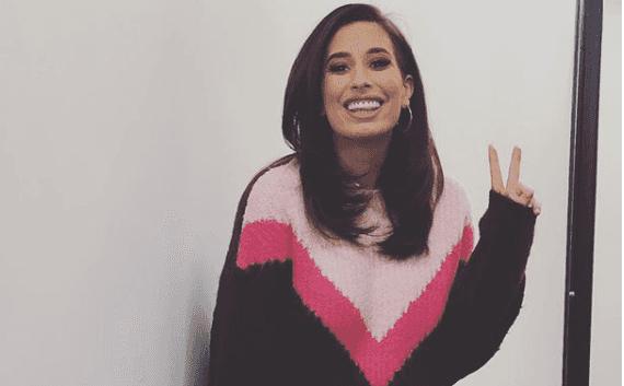 Stacey Solomon spends some quality time with her youngest son upcycling furniture