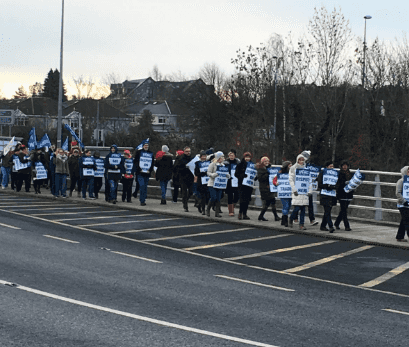 Over 35,000 nurses and midwives begin 24 hour strike for better pay and conditions