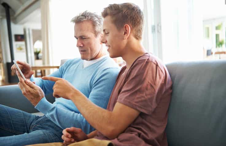 Mum sees red after overhearing ‘sexist’ dating advice her husband gave to their son