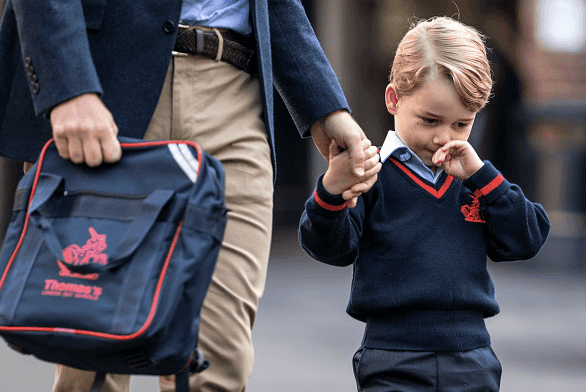 Prince Louis and Prince George look very similar in this adorable side by side snap