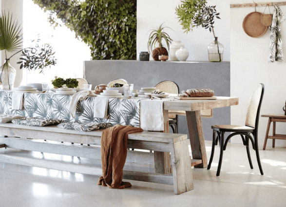 Turn your home into a beach resort with the latest interior collection from H&M Home