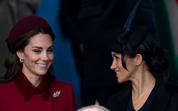 Here’s the reason why Meghan Markle always has to stand behind Kate Middleton