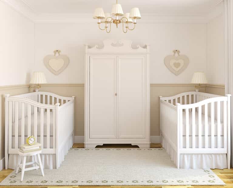 This cot hack is so handy if you have two babies using a cot at the same time