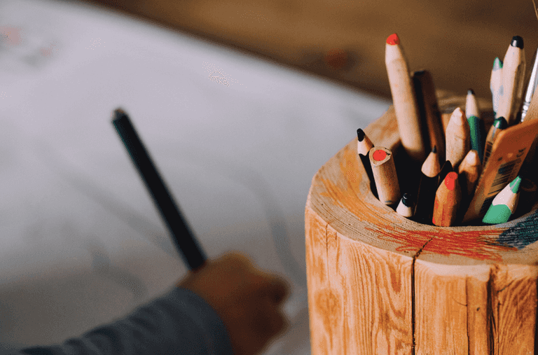 The average child in Ireland will produce more than 2,000 pieces of artwork