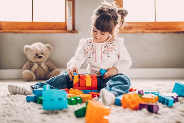 The clever hack to FINALLY stop your kids from leaving toys on the floor (it works like a charm)