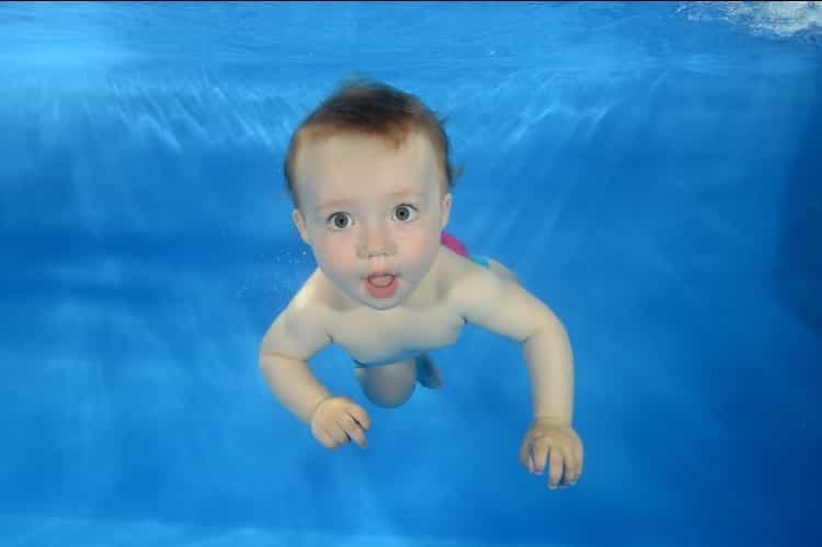 The joys and benefits of baby swimming during National Baby Swimming Week