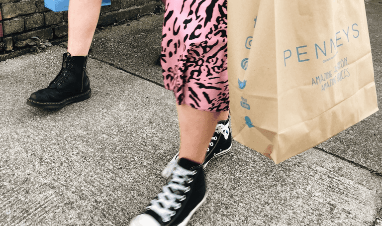 The fancy €15 Penneys blouse that could pass for a designer piece