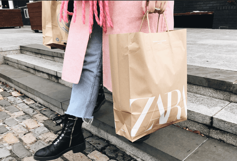 These €30 Zara trousers come in three colours and they are just ridiculously comfy