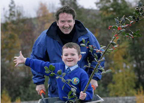 Trocaire is planting trees in the developing world, and they’re literally the Christmas gift that keeps on giving