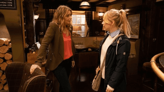 Emmerdale confirms Vanessa Woodfield and Charity Dingle are going to split up