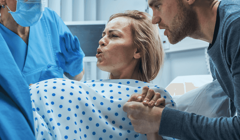 You can now purchase a special selfie stick for when you give birth and seriously, is there a need?