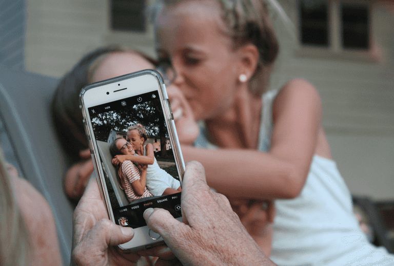 Parents spending too much time on their phones is a bigger problem than screen-obsessed kids