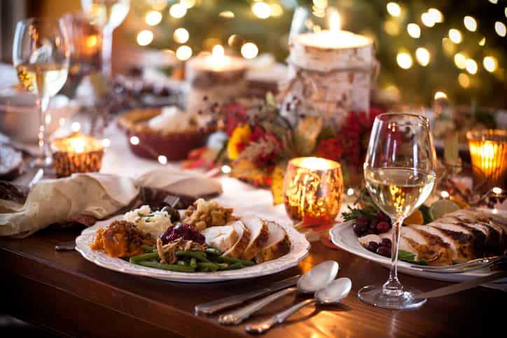 The average Irish person will apparently put on half a stone throughout the festive period